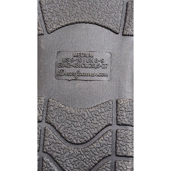 Dearfoam Memory Foam Slippers, Machine Washable, Medium US 9-10, Easy On/Off - Picture 9 of 16